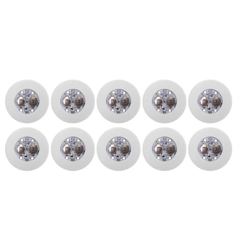 LED Coaster,48 Pack Light Up Coasters,LED Bottle Lights,LED Sticker Coaster Discs Light Up For Flash Light Up Cup-ABYA