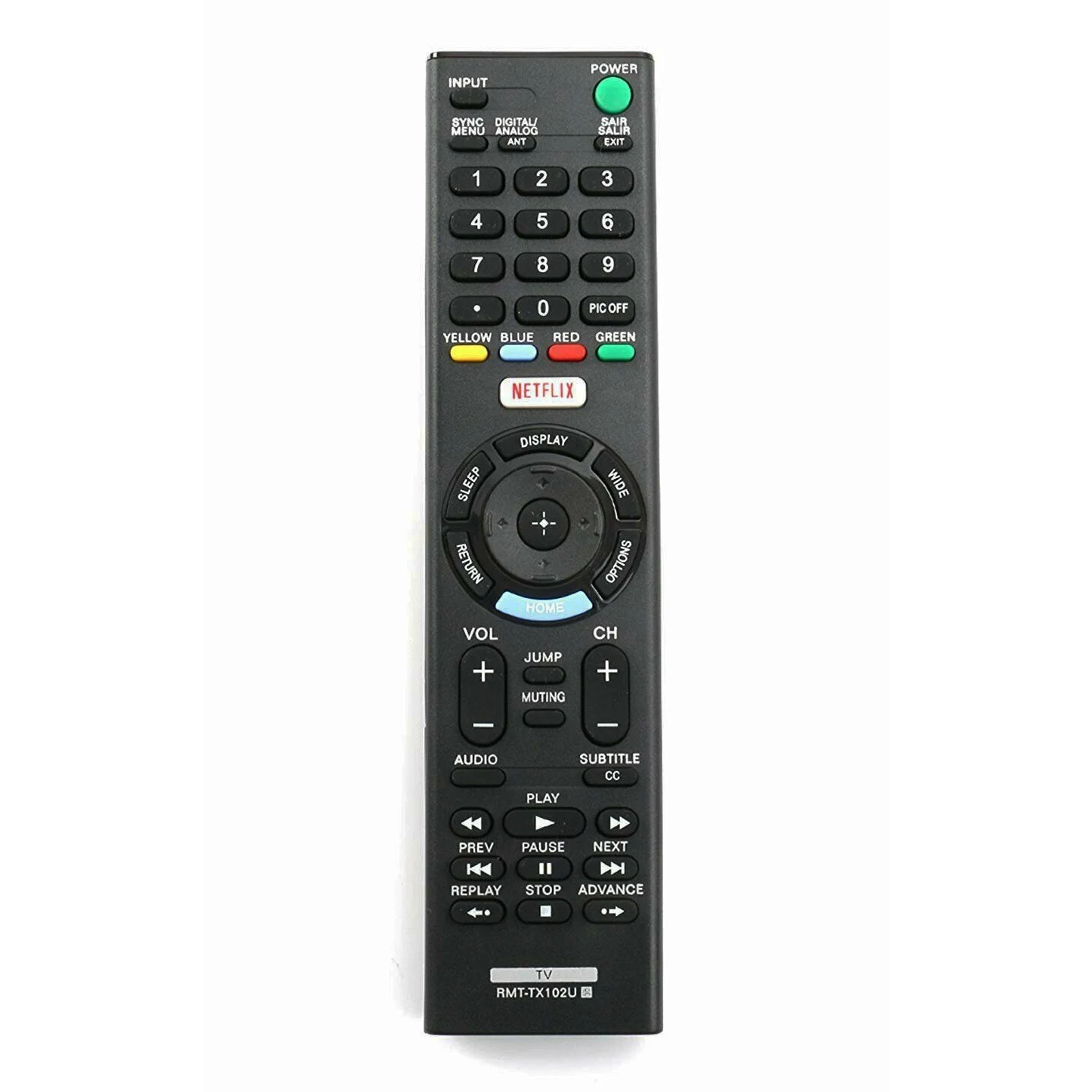 Smart Tv Remote Control For Sony Rmt-Tx102U For Rmt-Tx100D Rmt-Tx101J Rmt-Tx101D Rmt-Tx100E Rmt-Tx101E Rmt-Tx200