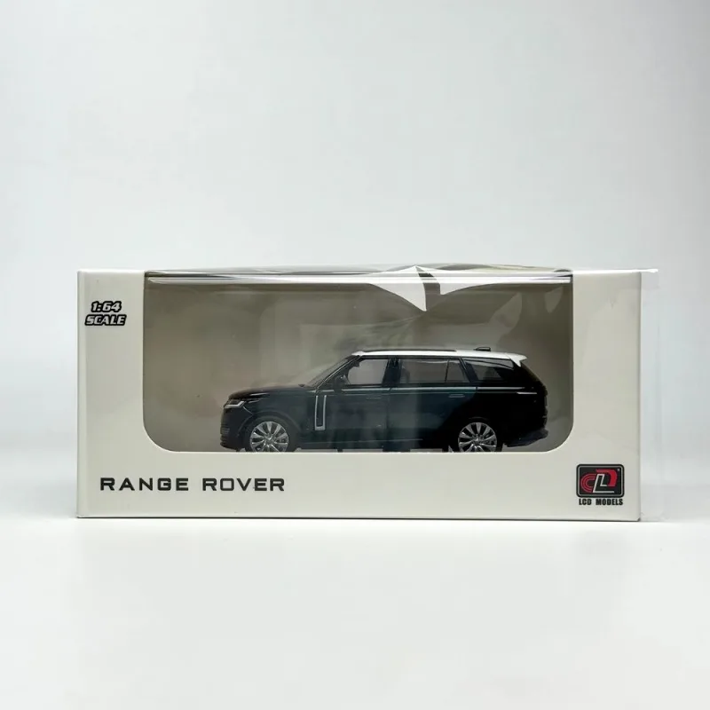 Diecast Model Car LCD 1:64 Range Rover 5th Alloy Car Model Toys for Boys Collection Display Hobby Original Box