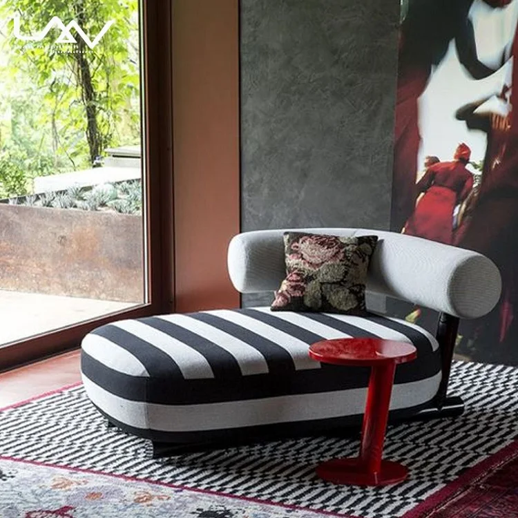 

New design sofa bed living room fabric recliner bedroom hotel sofa chair