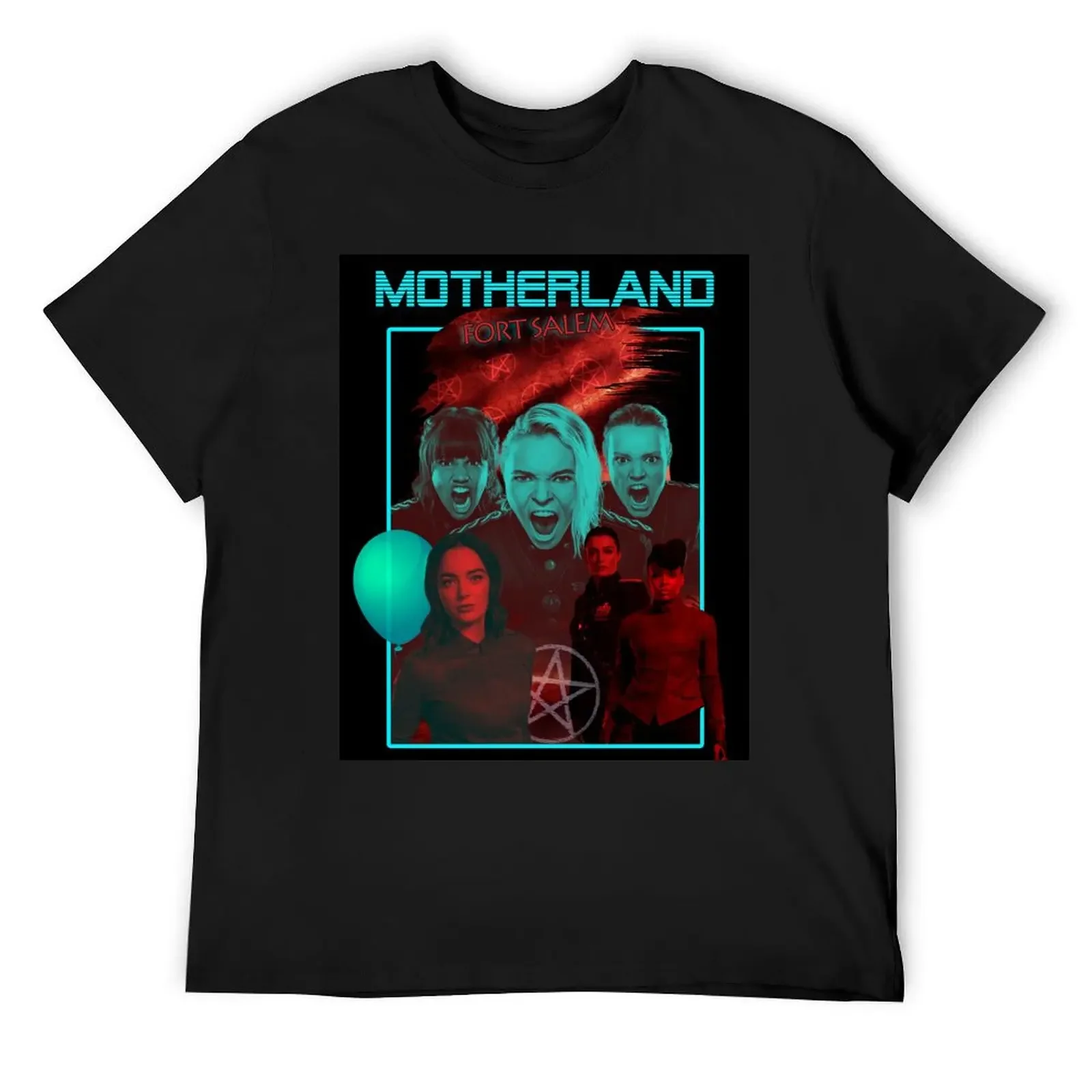 Motherland poster T-Shirt man clothes anime stuff sublime baggy shirts funny t shirts for men