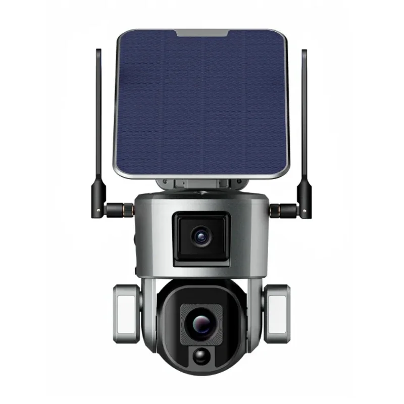

5Y 8MP 4G Wi-Fi Солнечная камера Система безопасности 4k Full Hd Ip Ptz 8MP 4g Solaire Беспроводная камера наблюдения 4g Lte
