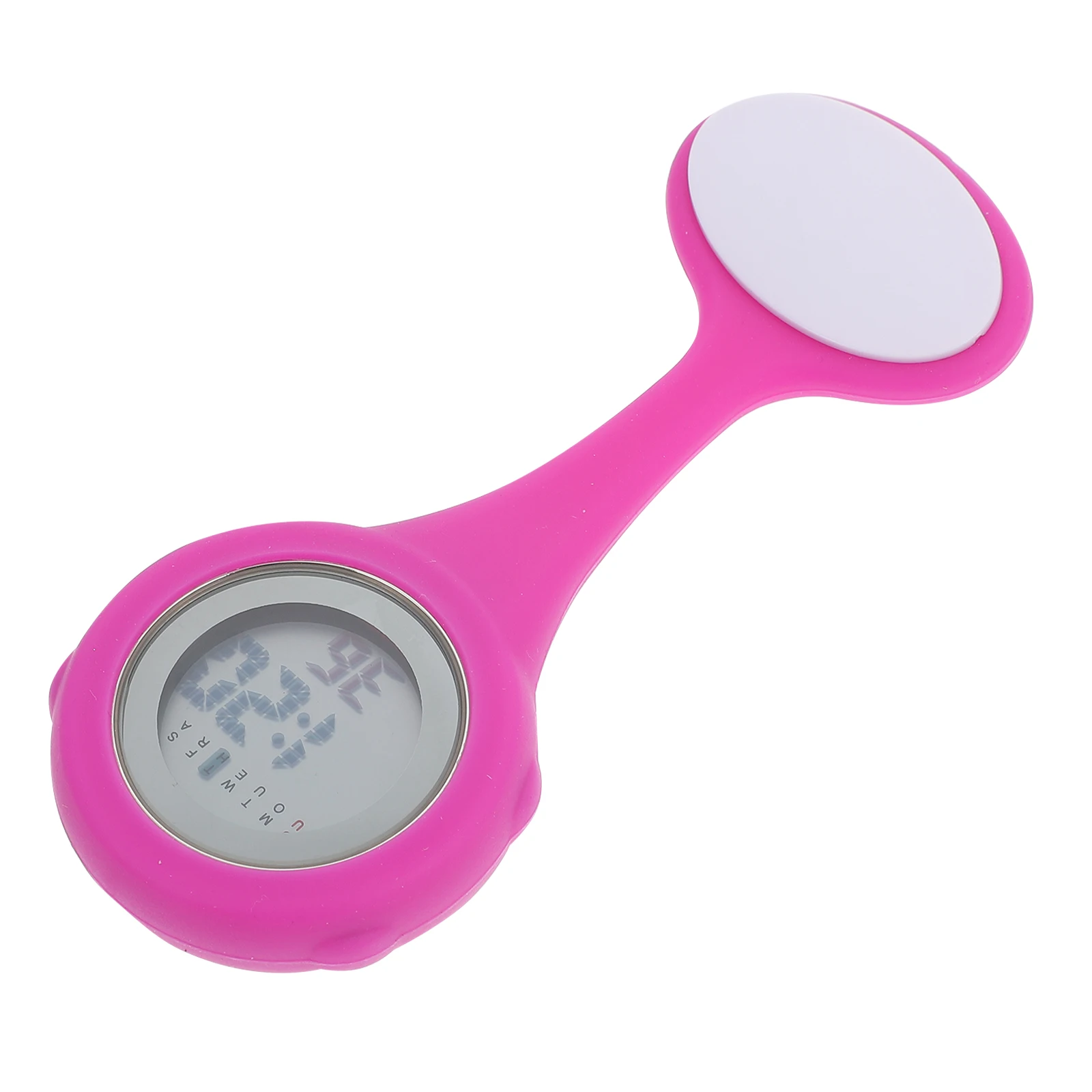

Silicone Nurse Round Dial Detachable Hanging Medical Pin Design Flexible Doctor Gifts Watches Pocket Watch Electronic Watch
