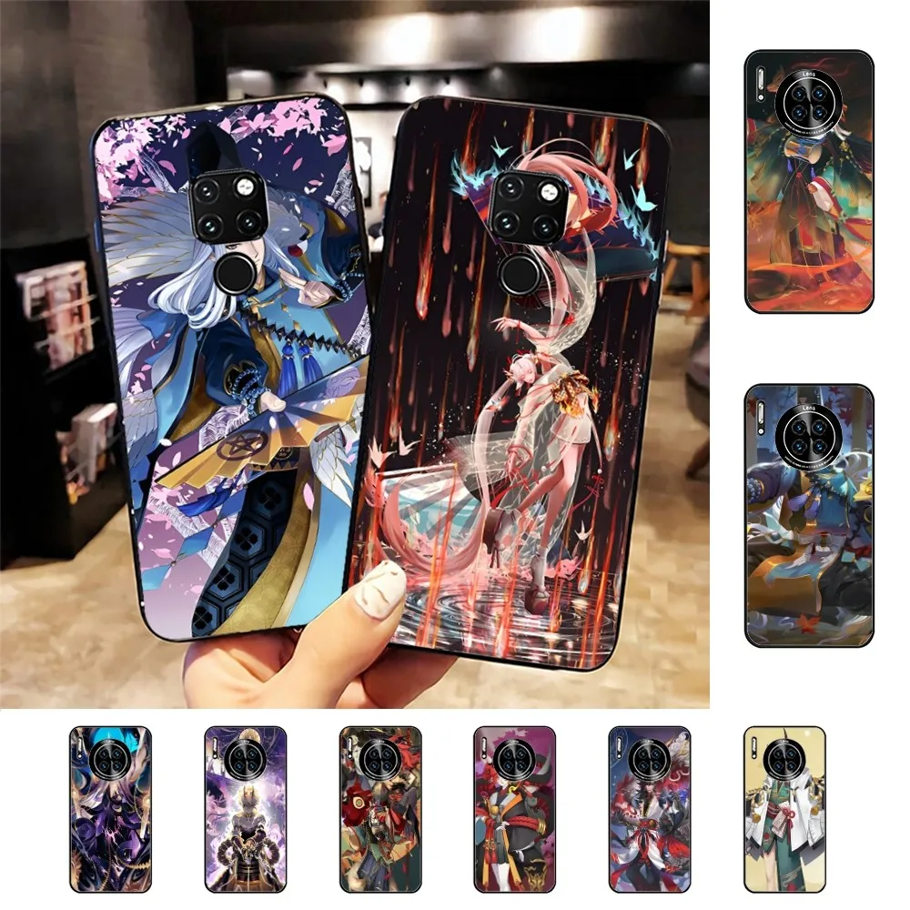 Onmyoji game Phone Case For Huawei Mate 10 20 30 40 50 lite pro Nova 3 3i 5 6 SE 7 pro 7SE