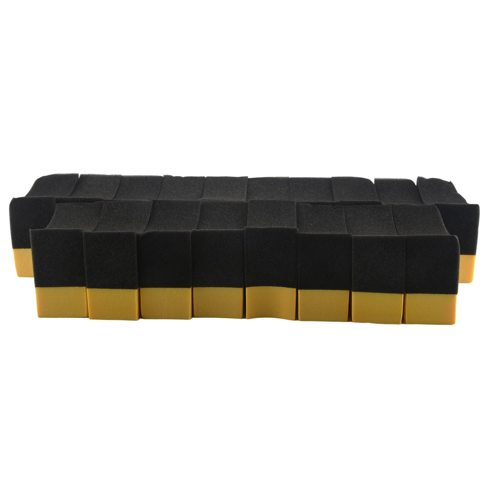 ABXF-18Pack 타이어 드레싱 애플리케이터 패드 타이어 샤인 애플리케이터 드레싱 패드 자동차 유리 페인트 강철 용 연마 스폰지