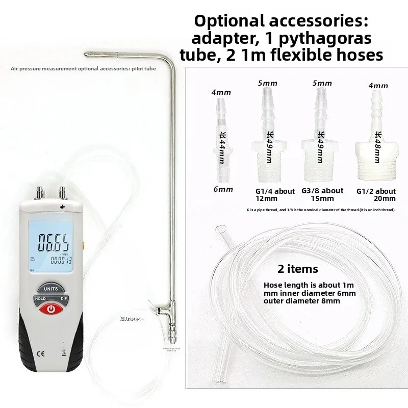 Manometer positive Differenzdetektion Anzeige Rekord Rohrleitungsdruck