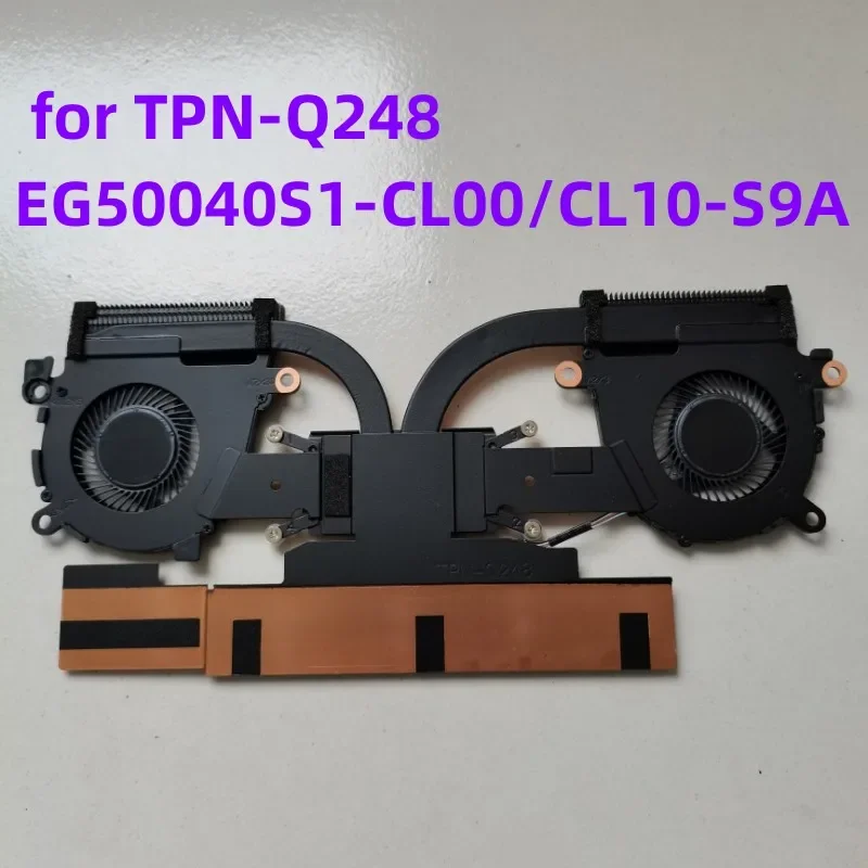 Original for TPN-Q248 Laptop EG50040S1-CL00/CL10-S9A 5V CPU GPU Fan Heat Sink
