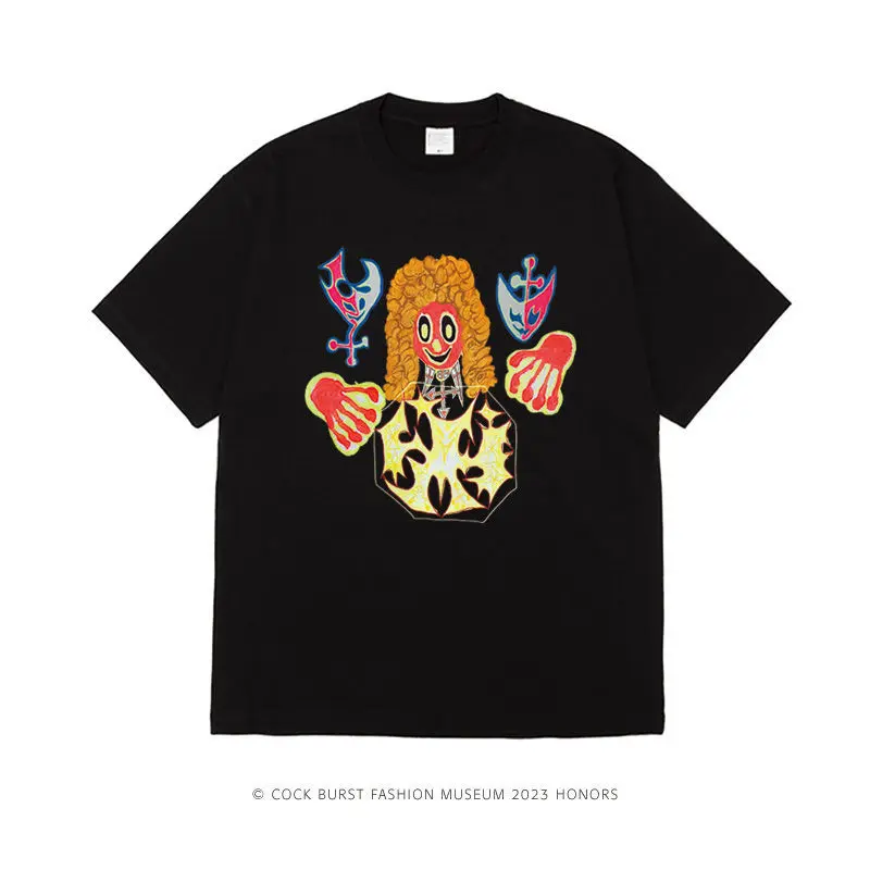 

Bladee 333 Dreaming in A Dream Swedish Cloud Mist Rap Drain Gang Men's and Women's Loose Cotton Printed Short Sleeve T-Shirt