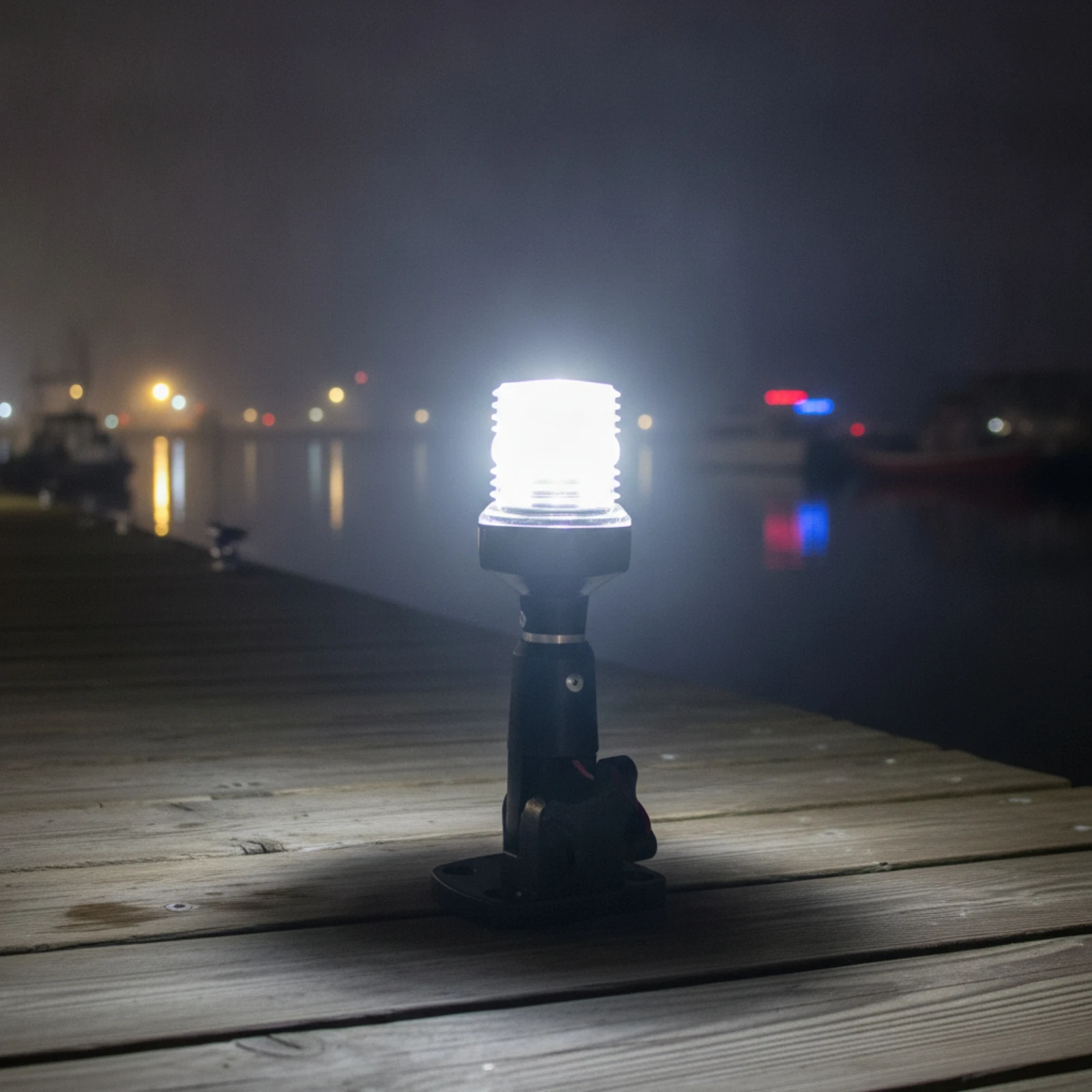 Marine LED Navigation Light 12-24V Boat Light with Adjustable Base 12v Slim Design for Sailors, Boats, Yachts