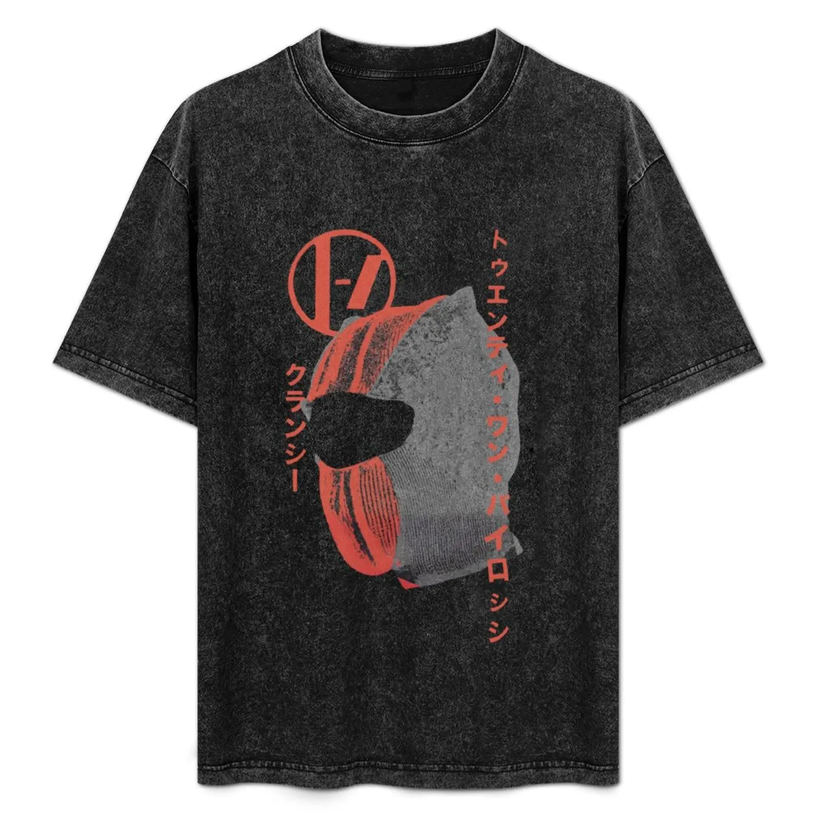 

Clancy mask T-Shirt anime shirt oversized graphic tee summer shirt men t shirts high quality