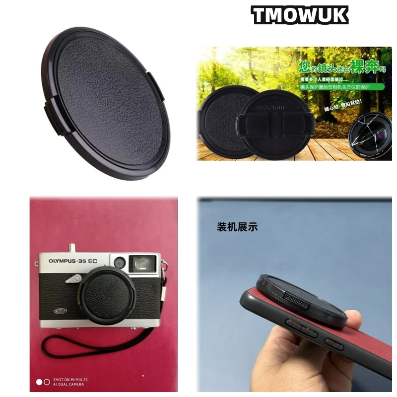 

For Nikon D3X D4 D4S D5 D6 D70 D70s D80 D90 D100 Camera Lens Cap Protective Cover Center Pinch Snap-on 49mm 52 55 58 62 67 72 77