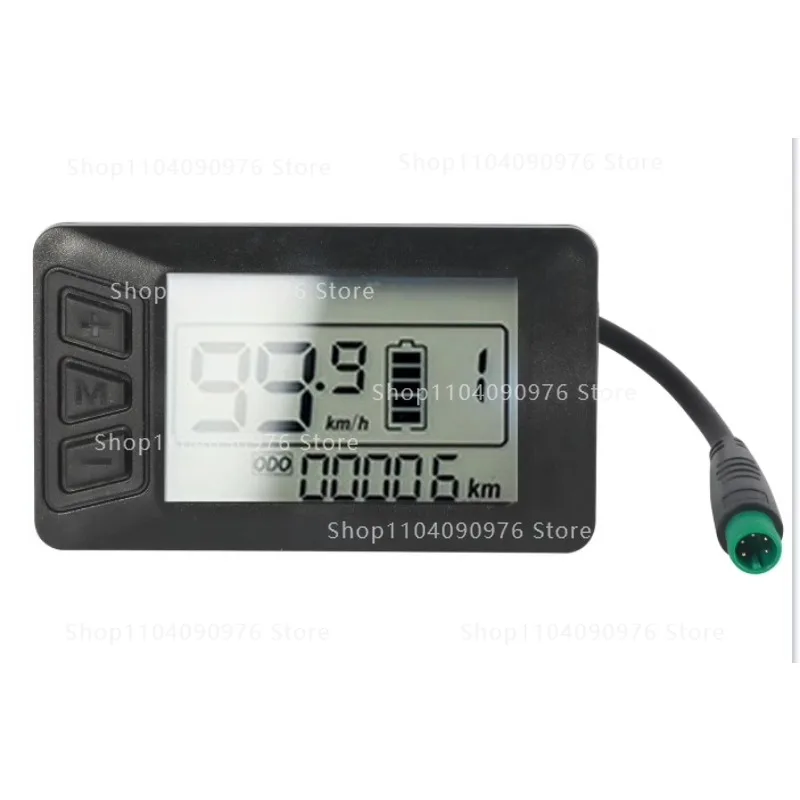

Electric moped Yibaike handlebar instrument LCD table display, finger dial instrument integrated display GD01 S700