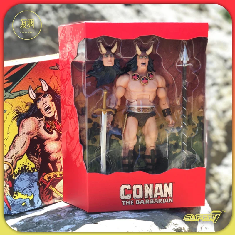 In Stock Original Super7 Barbarian Comics Ultimate Version Of Vintage Iconic Movie Limited Trendy Furnishings Toys