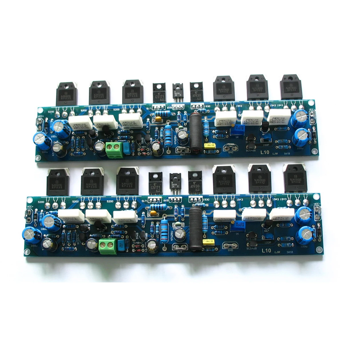 

LJM L10-1 Class A power amplifier board Class AB finished board 2pcs