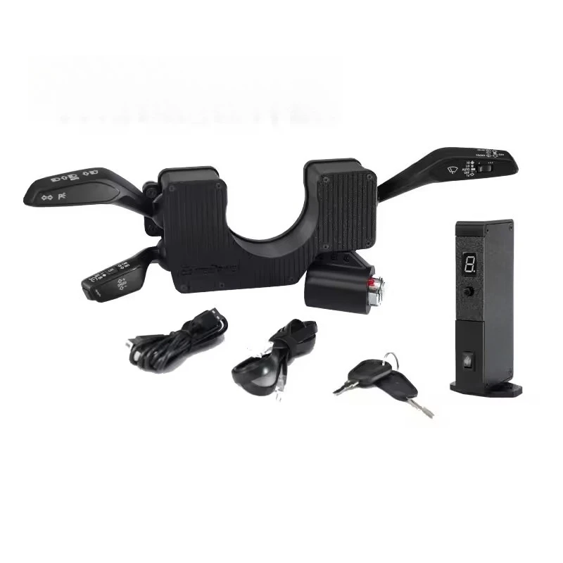 Sim Racing V8M-3D Printed Alloy Shell Euro Truck 2 Simulator The Wiper Turn Signal Module Is Used for FANATE Thrustmaster MOZA