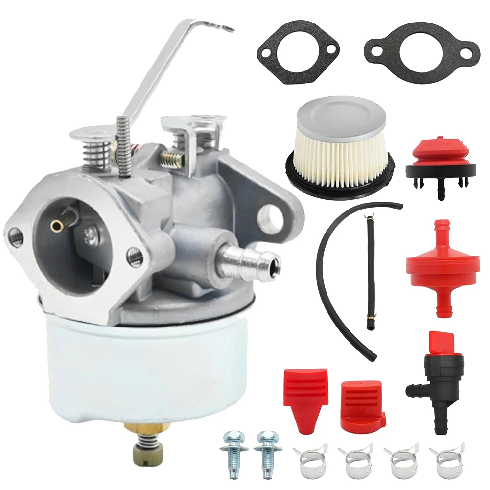 

Carburetor 631828 5HP 6HP Carburetor 17 Pieces Carburetor Kit Enhanced Engine Performance Improved Fuel Efficiency