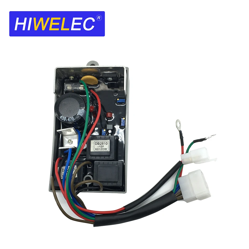 

Стабилизатор мощности дизельного генератора KI-AVR 150S3 PLY-DAVR-150S3 AVR 15 кВт, трехфазный автоматический регулятор напряжения, детали генератора