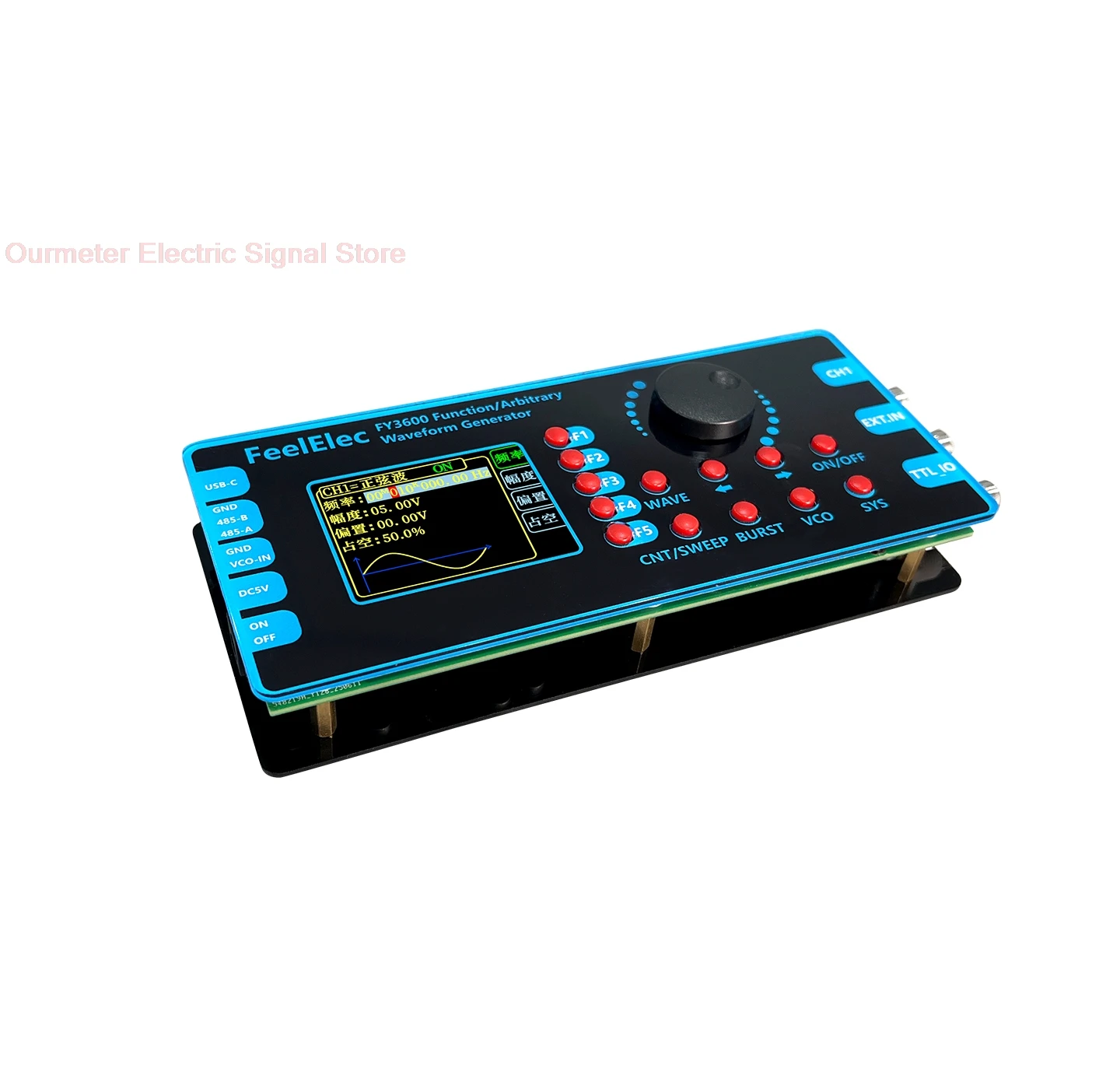 FY3600 Series 20MDDS Function Signal Generator High Frequency DIY 5Mhz-30Mhz VCO Arbitrary Waveform Multi-Function Pulse Output