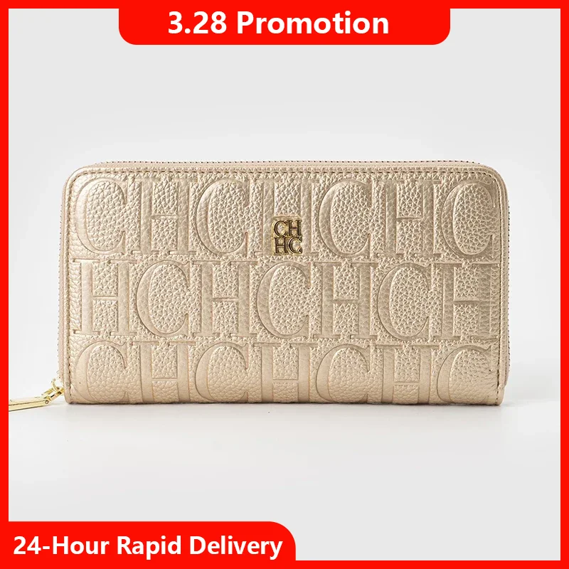 CH Luxury Brand Wallet High-quality Exquisite Portable Compact Elegant Classic Fashionable Wallet Women