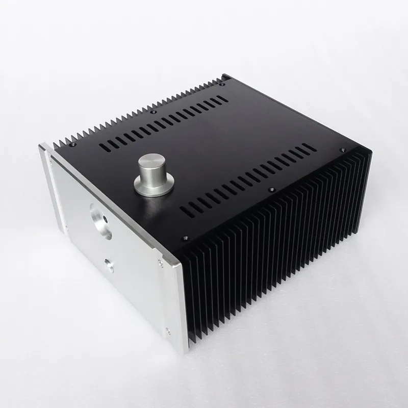 Full Aluminum class A  power amplifier DIY Enclosure HIFI amp Chassis with volume knob 240*120*257mm