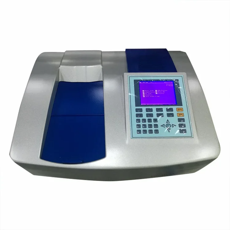 

2025 UV Visible Double Beam Chemical Analysis UV Vis Spectrophotometer