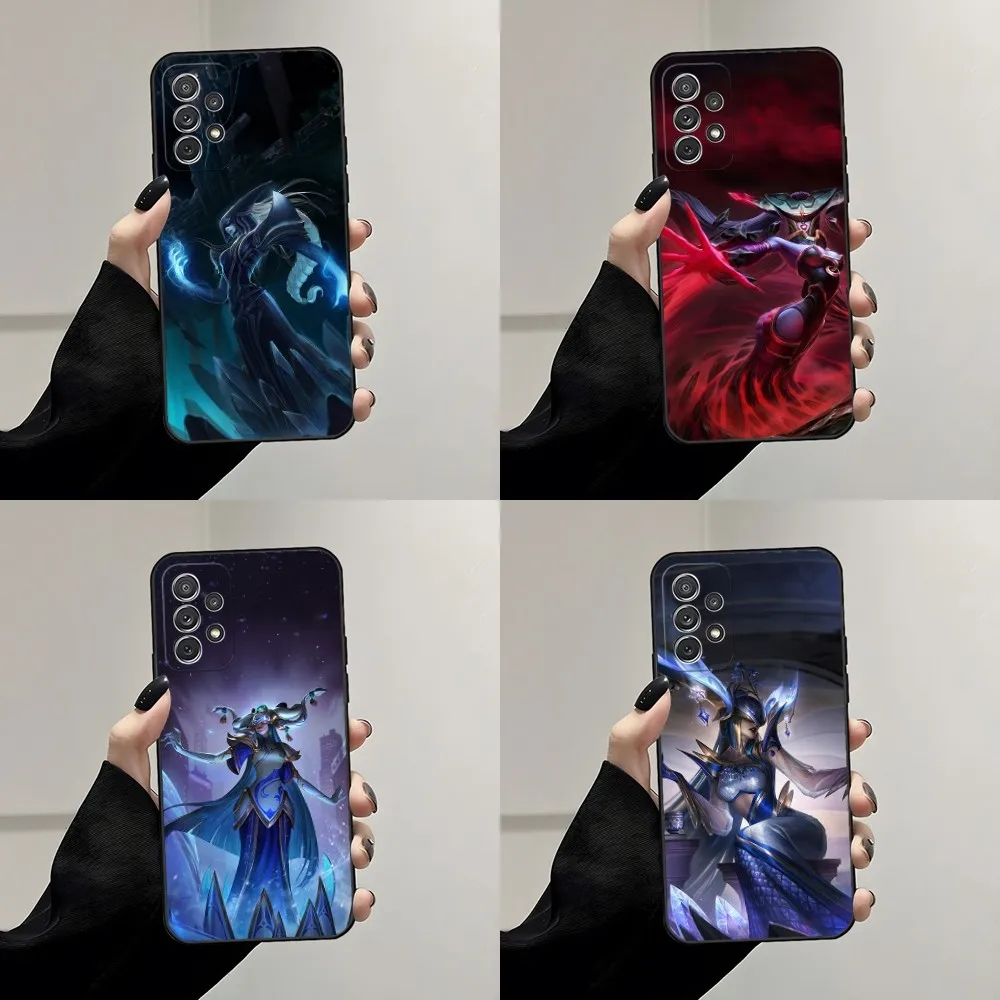 Lissandra Lucian Phone Case for Sumsung Galaxy S24 S23 S22 S21 S20 A24 A34 A54 A53 N20 M54 Fe Plus Ultra Cover