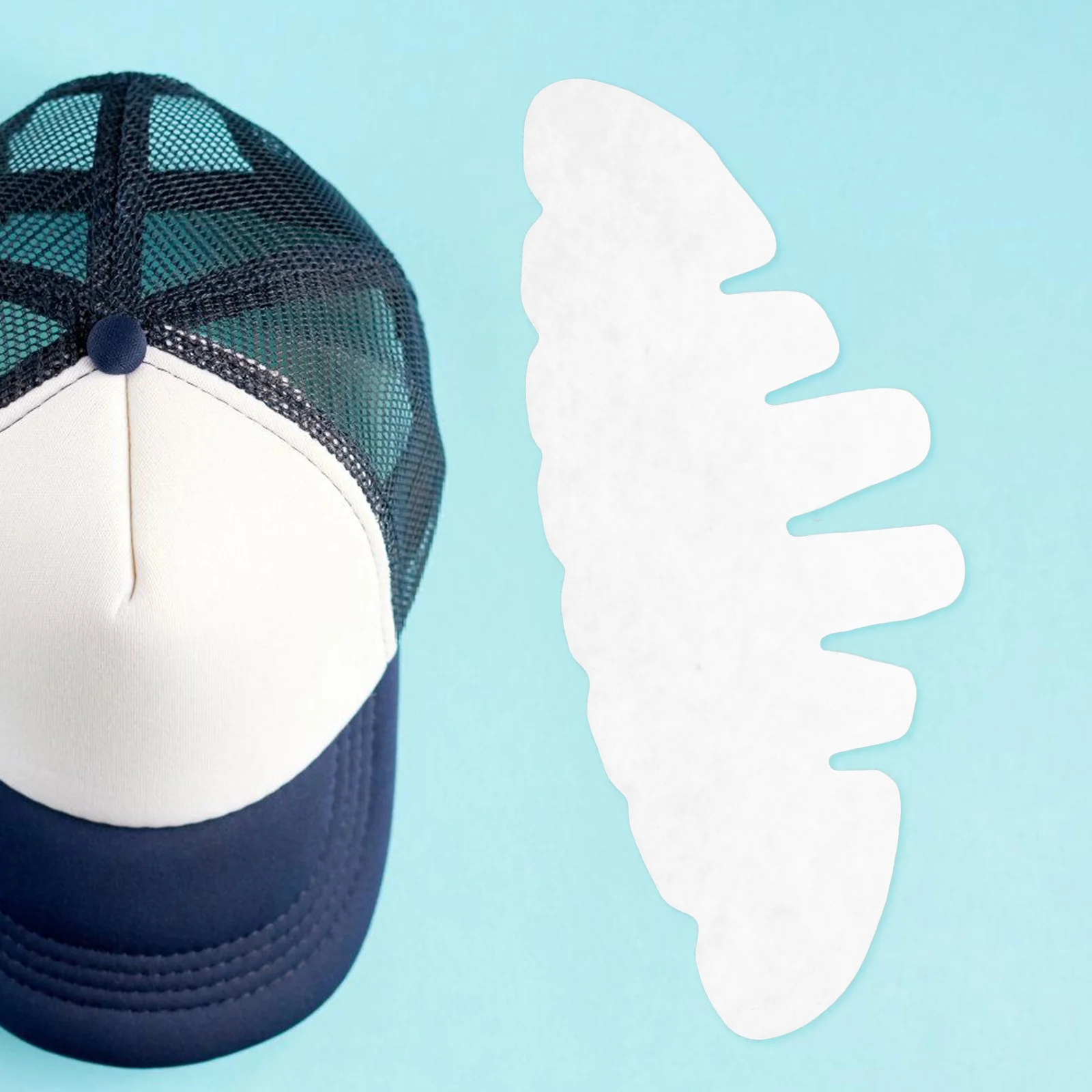 

50 Pcs Baseball Cap Inserts Hat Liner Inner Support Holders Non Woven Protective Shape Maintainer Display Photography Accessory