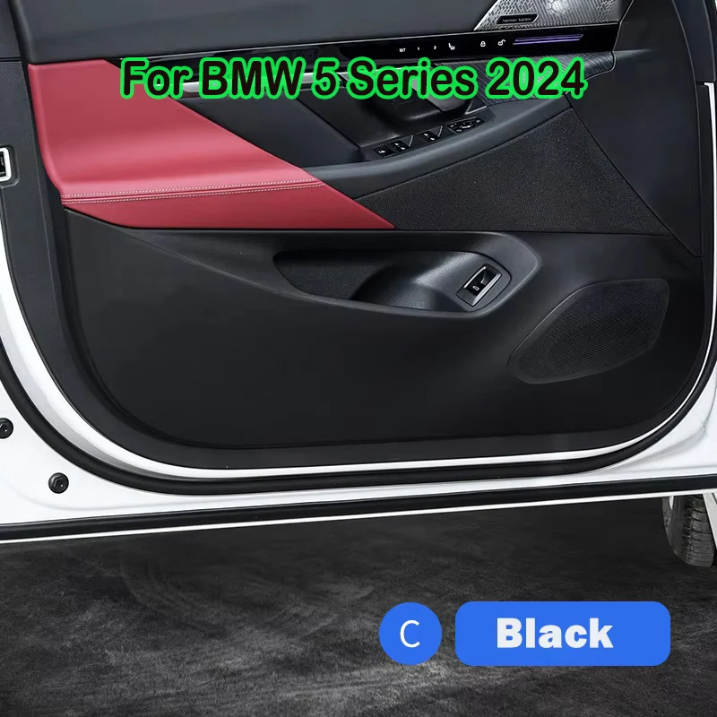 

Для BMW 5 серии G60 2024: Наклейка-защита от ударов, коврик для двери автомобиля, элемент автостайлинга, защита интерьера автомобиля