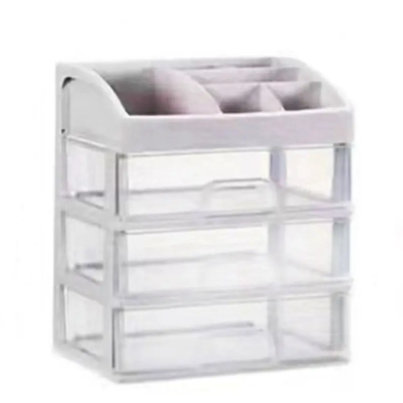 Cosmetic Desktop Storage Box Multi-Layer Drawer Dust-Proof Storage PP toiletriess storage box