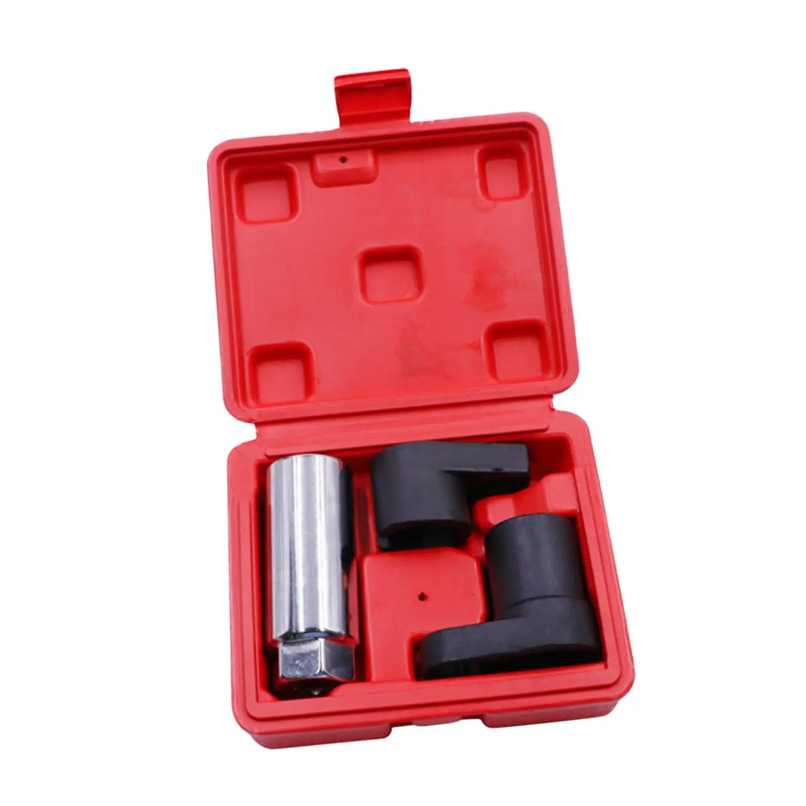 3x Generic Oxygen Sensor Socket Removal Tool Wrench Installer Tool with Storage Box for Garage Vehicles Cars Repairing Trucks