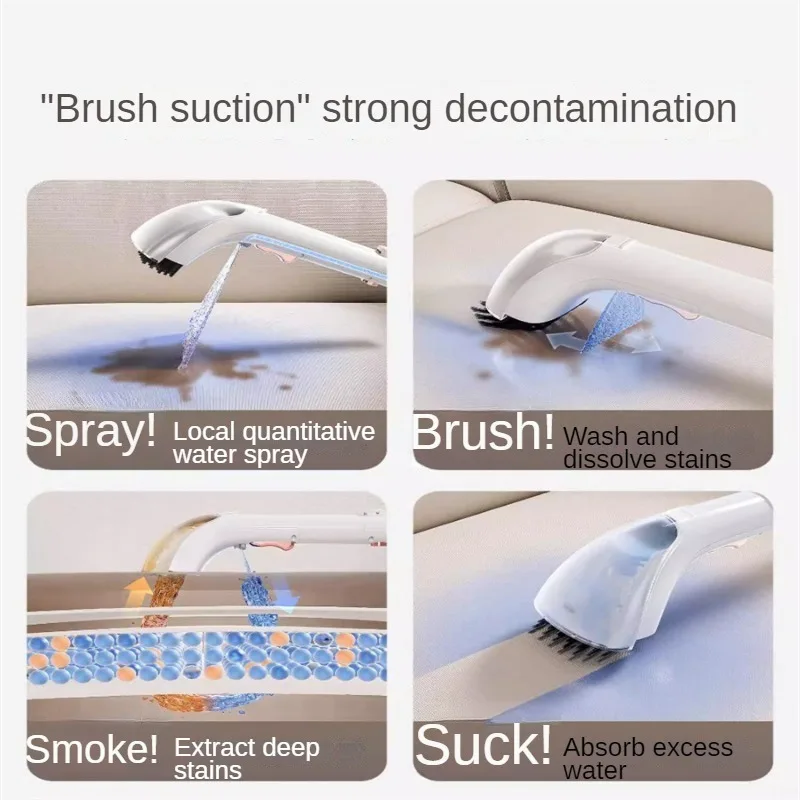 Stoff reiniger 220V Spray und Saug-All-in-One-Reinigung Teppich matratze Sofa multifunktion ales Reinigungs gerät