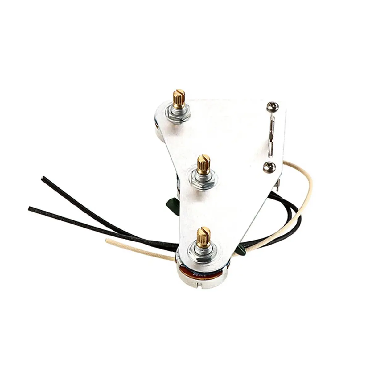 3x-faisceau-de-cablage-pour-guitare-electrique-convertisseur-5-voies-potentiometres-250k-pour-guitare-st-kit-de-faisceau-de-cablage-pre-cable-d'occasion
