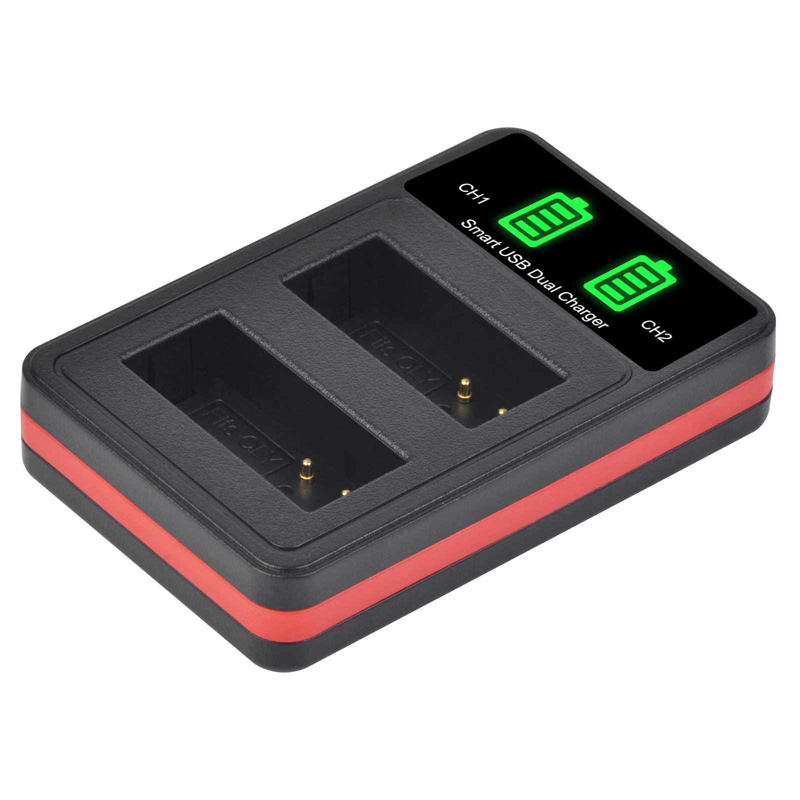 NP-W126 NP-W126S Battery Charger for Fuji Fujifilm X100VI X100V X100F X-T30II X-T30 X-T20 X-T10 X-T3 X-T2 X-S10 X-E4 X-E3 X-E2