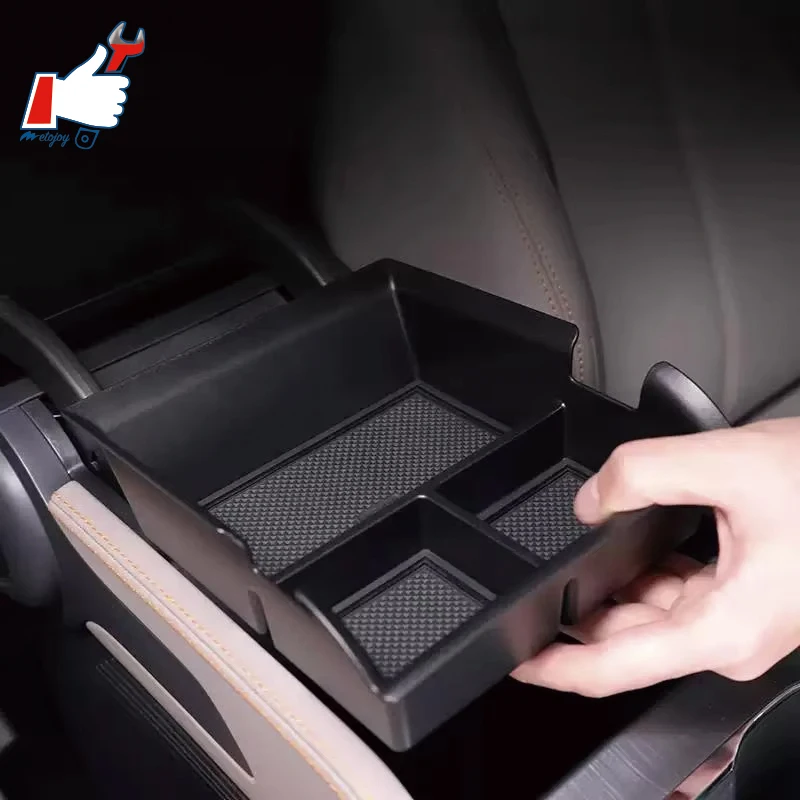 

METOJOY для BYD Yuan Plus ATTO 3 2022-2025, автомобильный подлокотник, ящик для хранения, индивидуальный чехол для хранения под приборной панелью, зарядное устройство, часть Pad