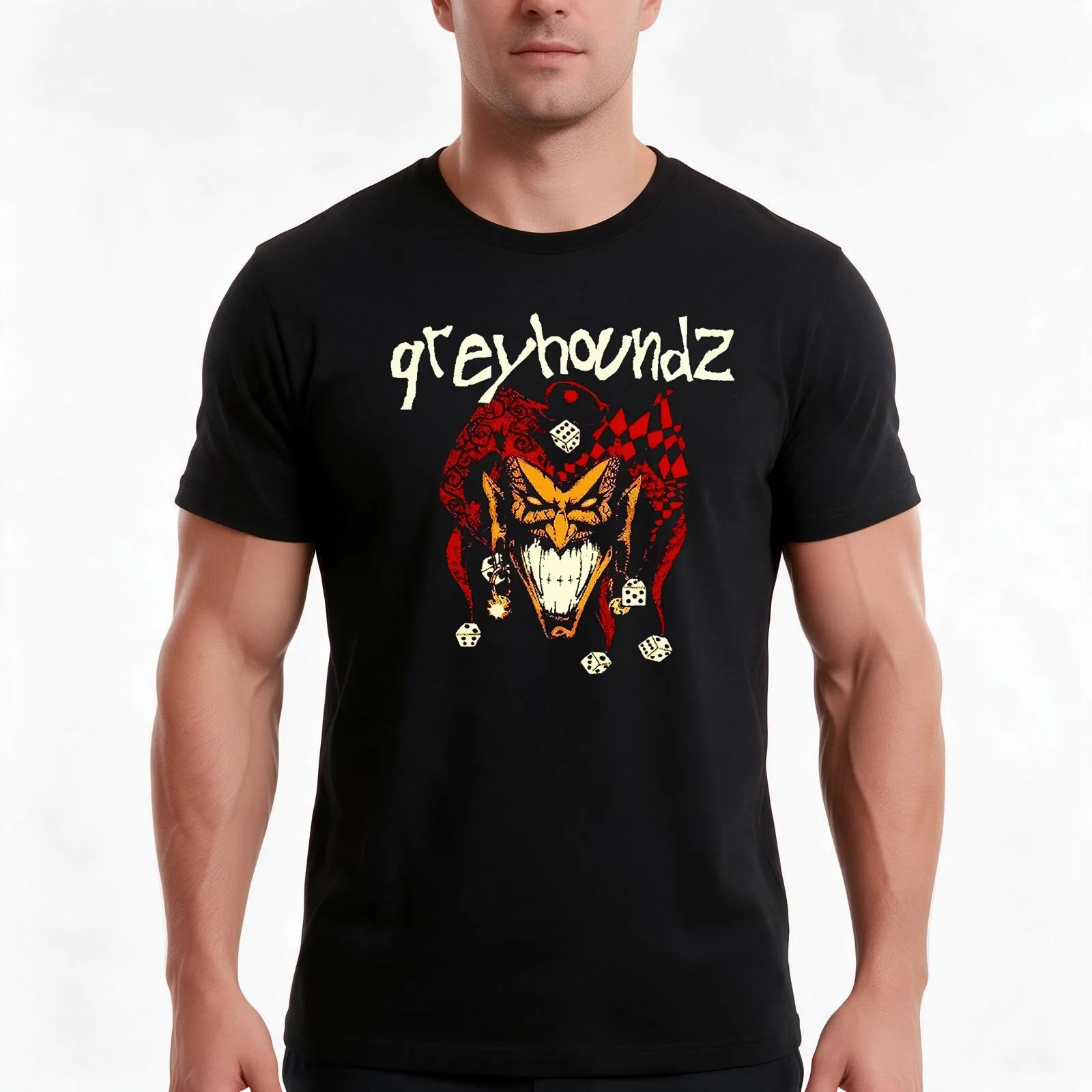 Greyhoundz 7 Corners of Your Game T-Shirt Summer Casual Cotton Tee Oversized Streetwear Tops Vintage Graphic Print