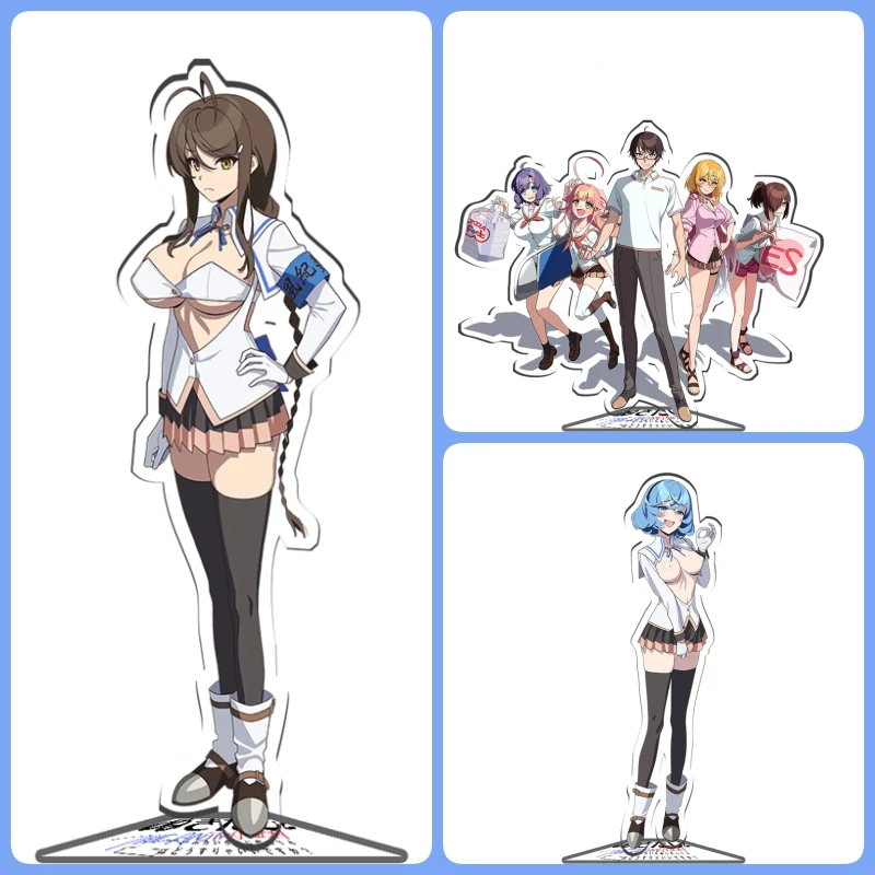 ميساكي هوتوري أسن تاتشيبانا حامل أكريليك ديكورات الطاولة ملحقات لعبة نوكيتاشي الهدايا الطرفية للرسوم المتحركة