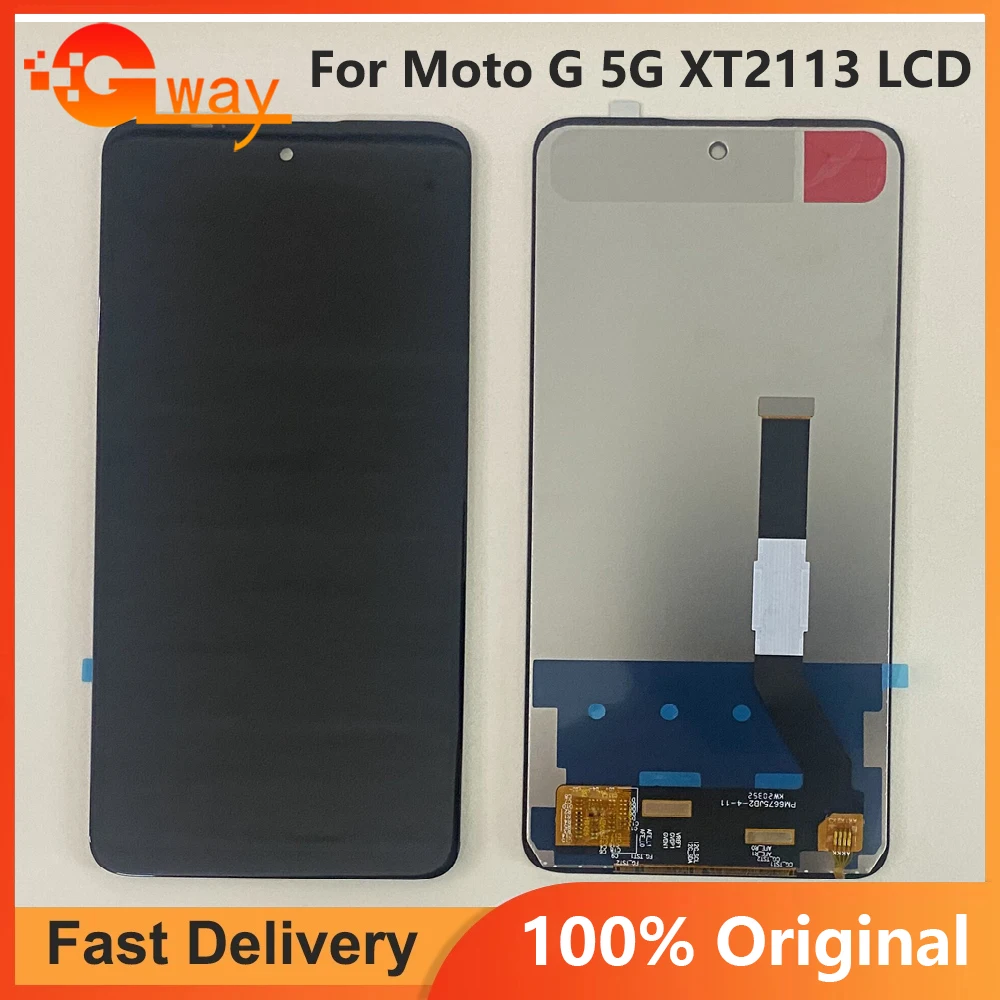 Orignal LCD For MOTOROLA MOTO G 5G LCD Display With Touch Screen Digitizer Assembly 100% Perfect Repair For Moto G5G XT2113 LCD