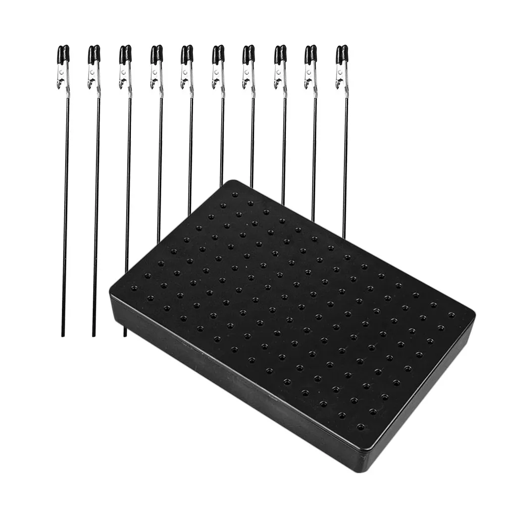 

Набор зажимов-крокодилов для краски (1 шт.): прочные пластиковые зажимы с металлическим основанием для аэрографа, инструменты для точного распыления краски