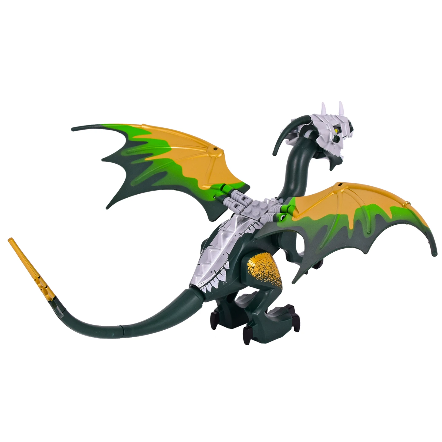 MOC – blocs de construction de chevaliers lotr Dragon ancien mobile médiéval, figurines d'action Ninja, modèles de jouets pour enfants, cadeaux pour garçons