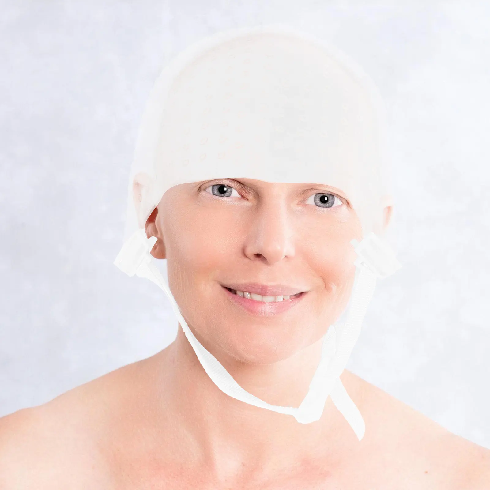 

Силиконовая шапочка для окрашивания волос с регулируемыми отверстиями, многоразовый инструмент для мелирования и создания стильных цветовых переходов