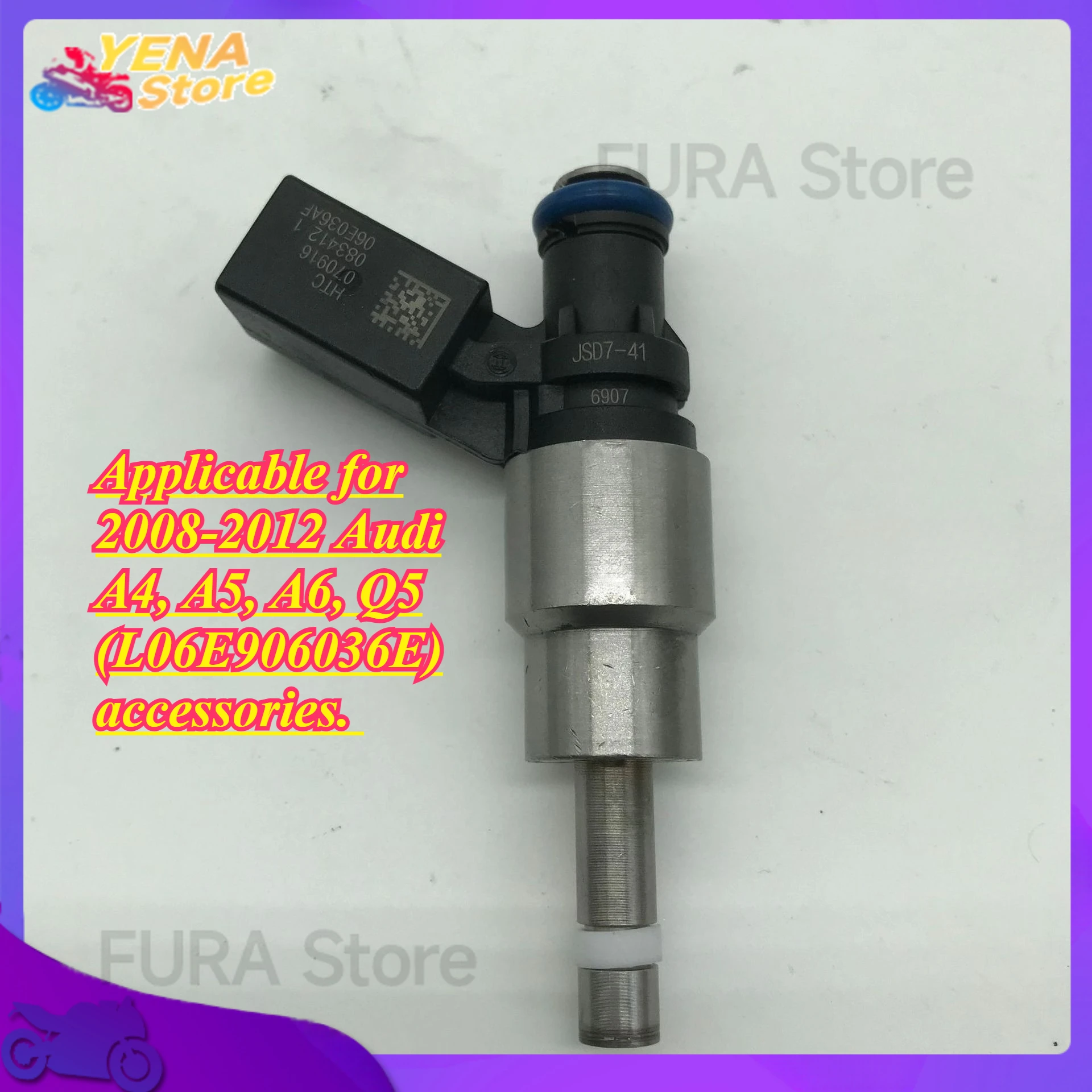 

Automobile fuel injector 06E906036F, 06E906036AF are applicable for 2008-2012 Audi A4, A5, A6, Q5 (L06E906036E) accessories.