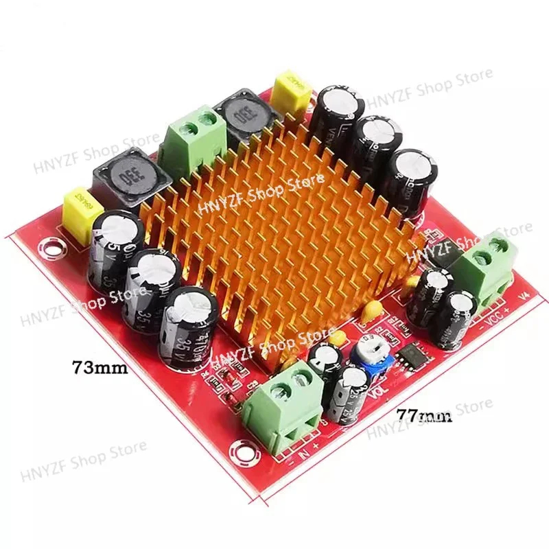 XH-M544 Mono 150W Digital Power Amplifier Board TPA3116DA Digital Audio Amplifier Board 12-26V
