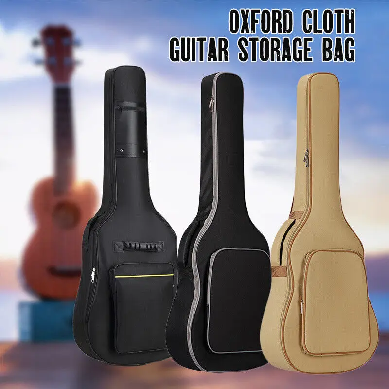 Guitar Bag Backpack Protective Storage Case Waterproof Double Straps Classic Acoustic Guitar Cover ORDER BY PICTURE