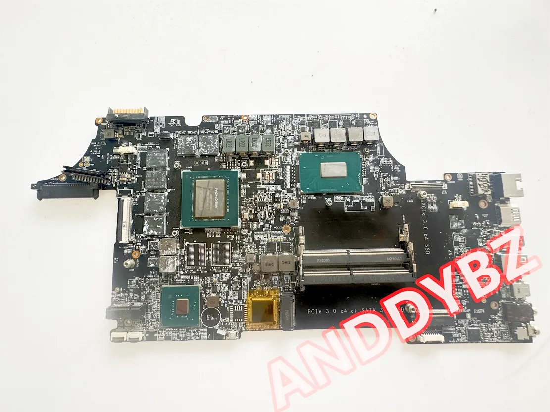 Original ms-16p71 for Msi gp65 Gp75 Leopard 9SEK laptop motherboard with i7-9750h and rtx2060m  100% Perfect Work