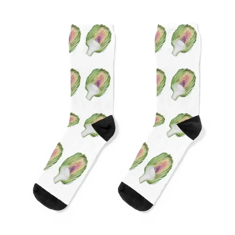 

Artichoke Socks japanese fashion custom Lots essential Socks Female Men's