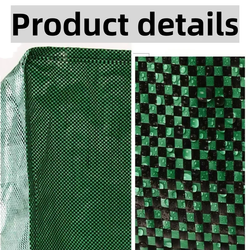 Outdoor Semi-Circular Dustbin Leaf Bag, Large-Capacity Round Folding Garden Leaf Bag, Thick-Walled PP Woven Bag