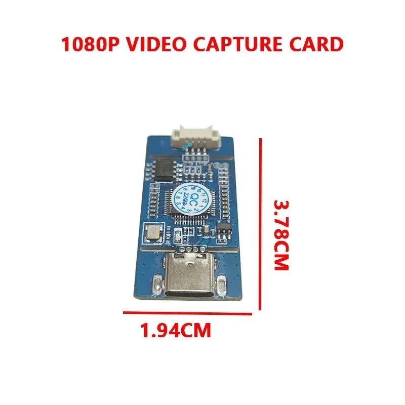 20pcs/lot CVBS To USB Capture AV CVBS Analog Signal S-VIDEO Signal To Digital USB Output Board USB/TYPE-C Output Board  1080P