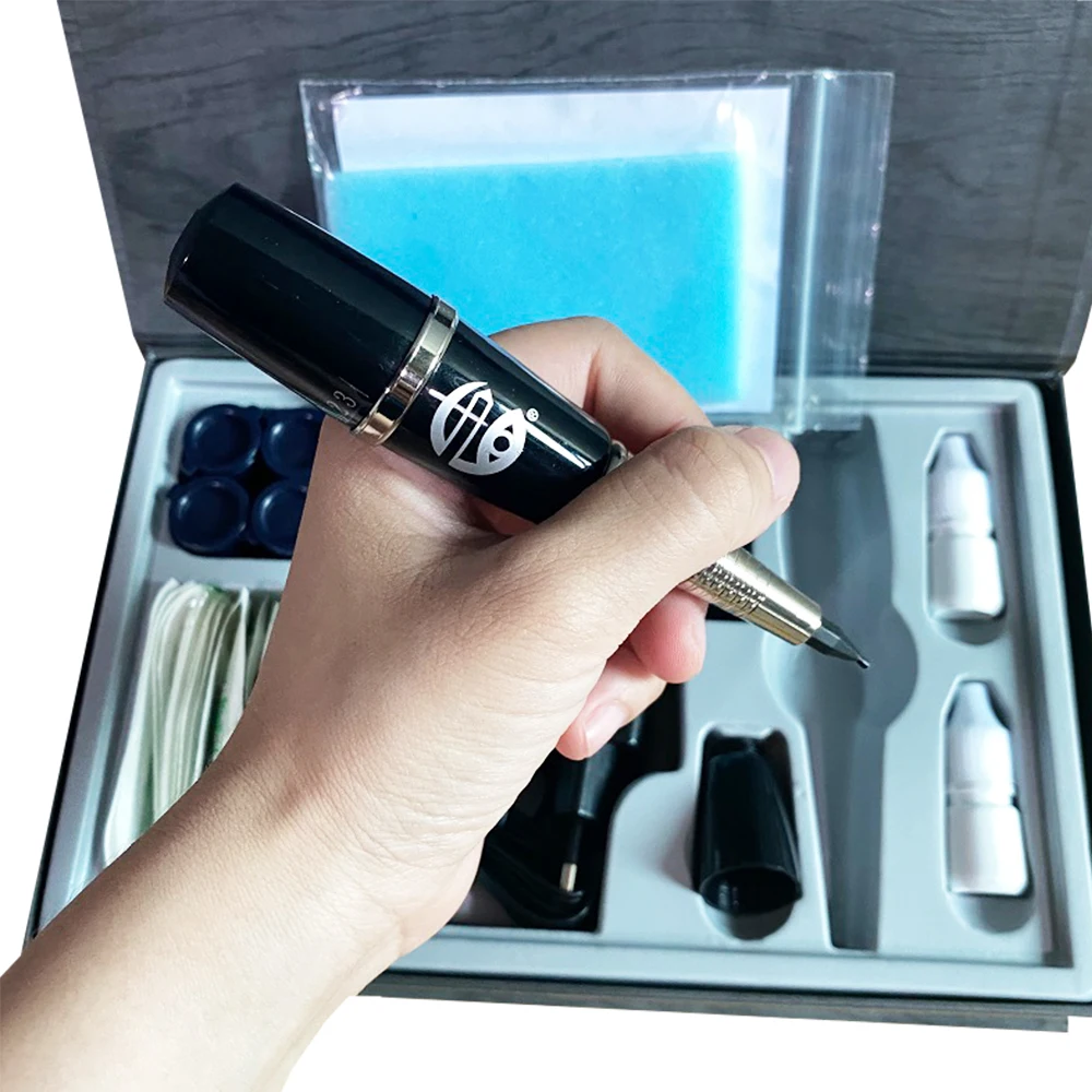 

Original Taiwan Giant Sun 9740 for Permanent Makeup Tattoo Machine Professional Tattoo Pens Rotary Tattoo Machine Kit