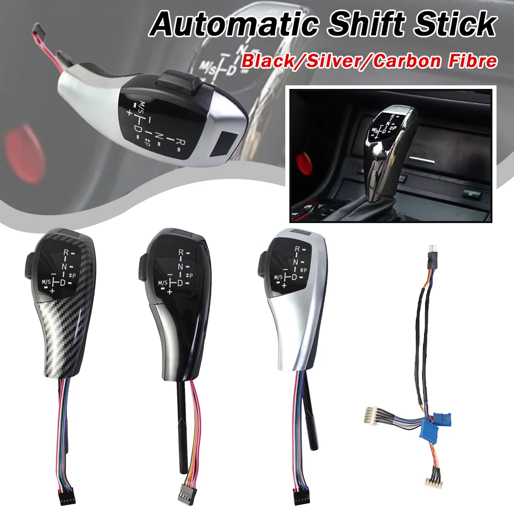 Automatic LED Gear Shift Knob Shifter Lever For BMW 1 3 5 6 Series E90 E60 E46 2D 4D E39 E53 E92 E87 E93 E83 X3 E89  Accessories - view 2