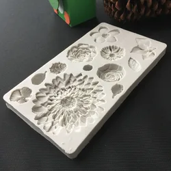 Sugarcraft Flower Silicone mold fondant mold cake decorating tools chocolate gumpaste mold
